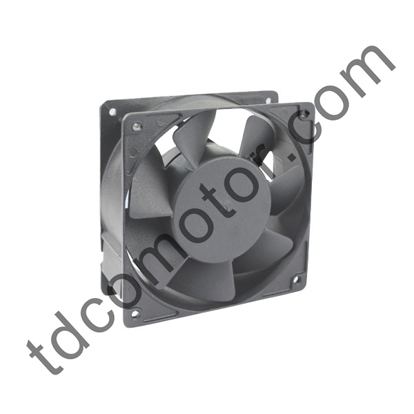 AC Axial Fan 120x120x38 7 Bıçaqlar YZ-12038-7P Qollu Rulmanlı Bilyalı Rulman